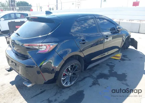 2021 Toyota Corolla Se Nightshade Edition from USA, damaged, VIN JTND4MBE9M3106758